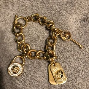 MK Charm bracelet